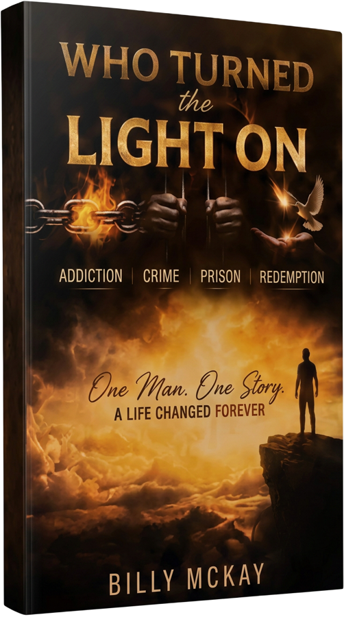 Who Turned The Light On book cover by Billy McKay